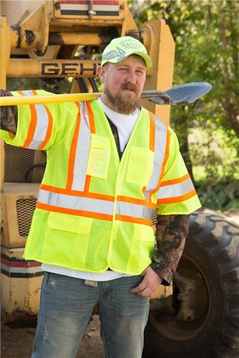 ANSI Class 3 Adult Unisex Deluxe Velcro Front Closure Safety Vest